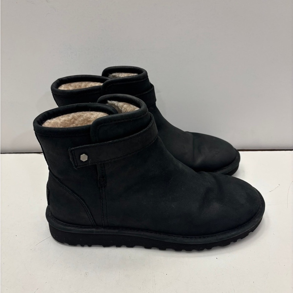 UGG Rella Gray Ankle Boots